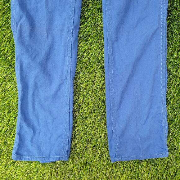 Vintage 70s LEE Straight Jeans Womens 00 22x33 Blue Talon Zip - Picture 11 of 16